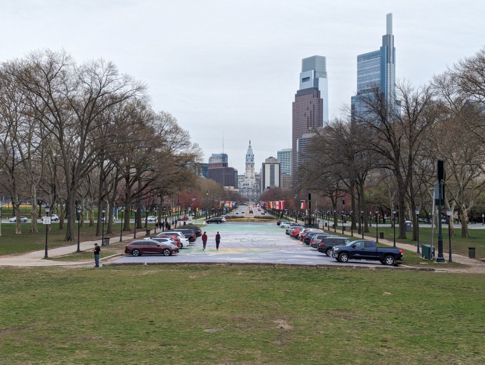 Rocky Steps à Philadelphie 