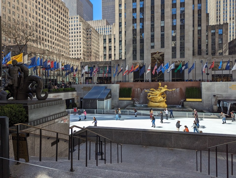 Patinoire Top of the Rock