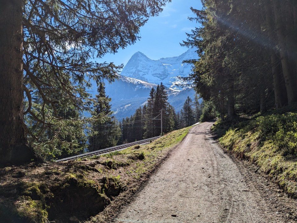 randonnée Grütschalp- Winteregg- Mürren