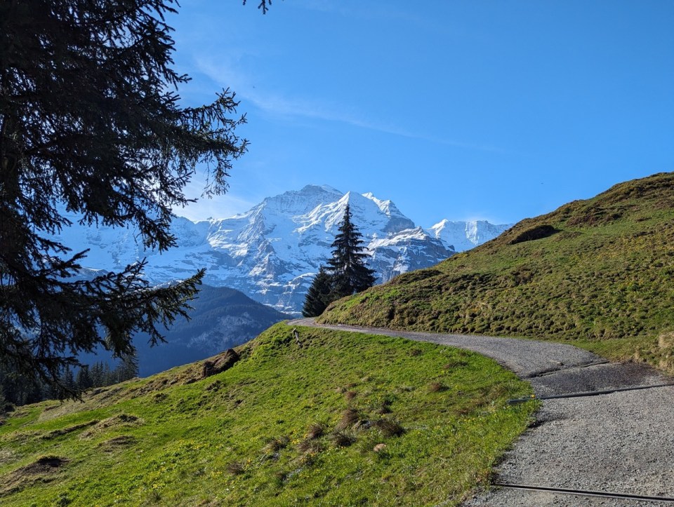 randonnée Grütschalp- Winteregg- Mürren