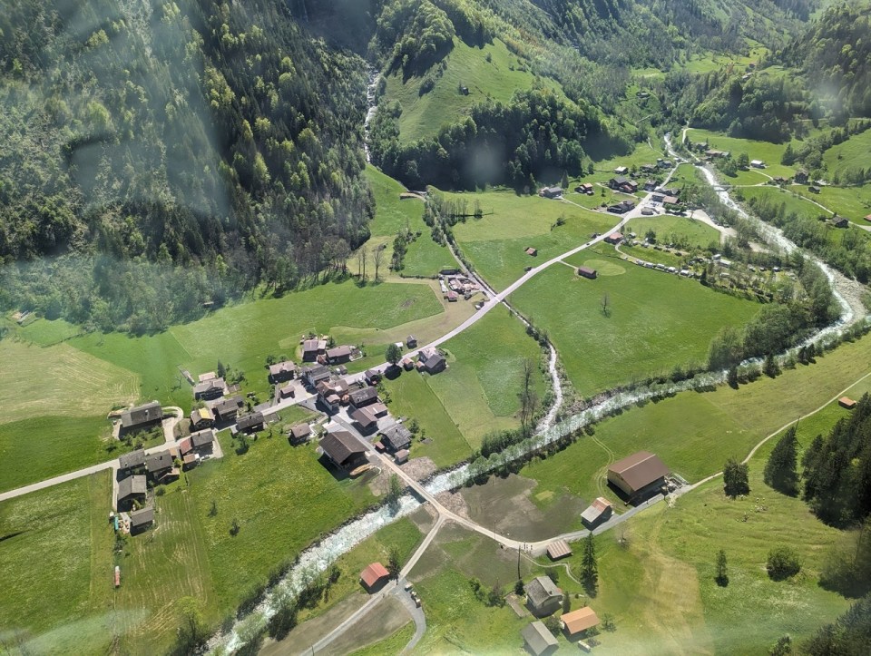 téléphérique pour Murren