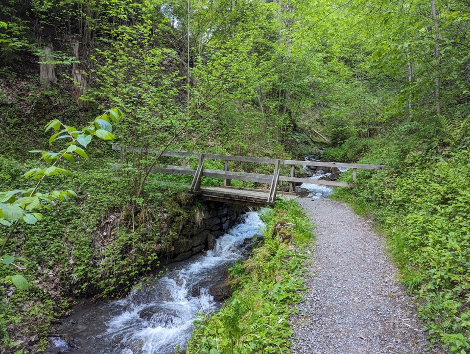 randonnée à Lauterbrunnen