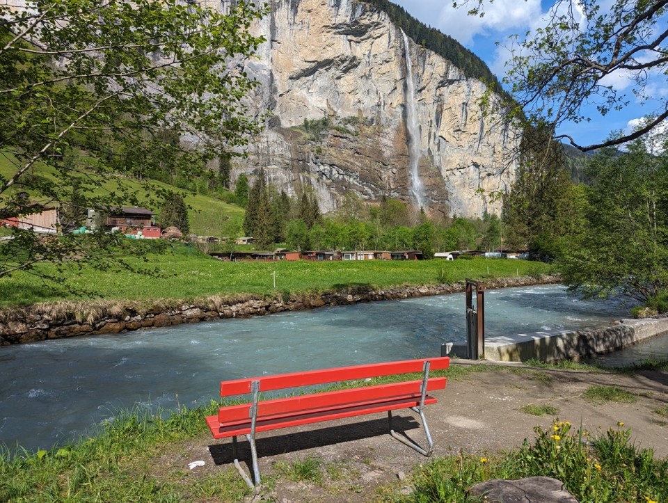 randonnée à Lauterbrunnen