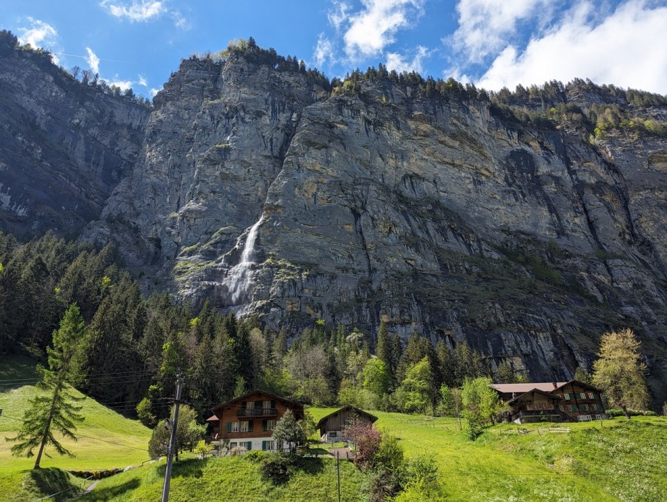 randonnée de Lauterbrunnen à Stechelberg