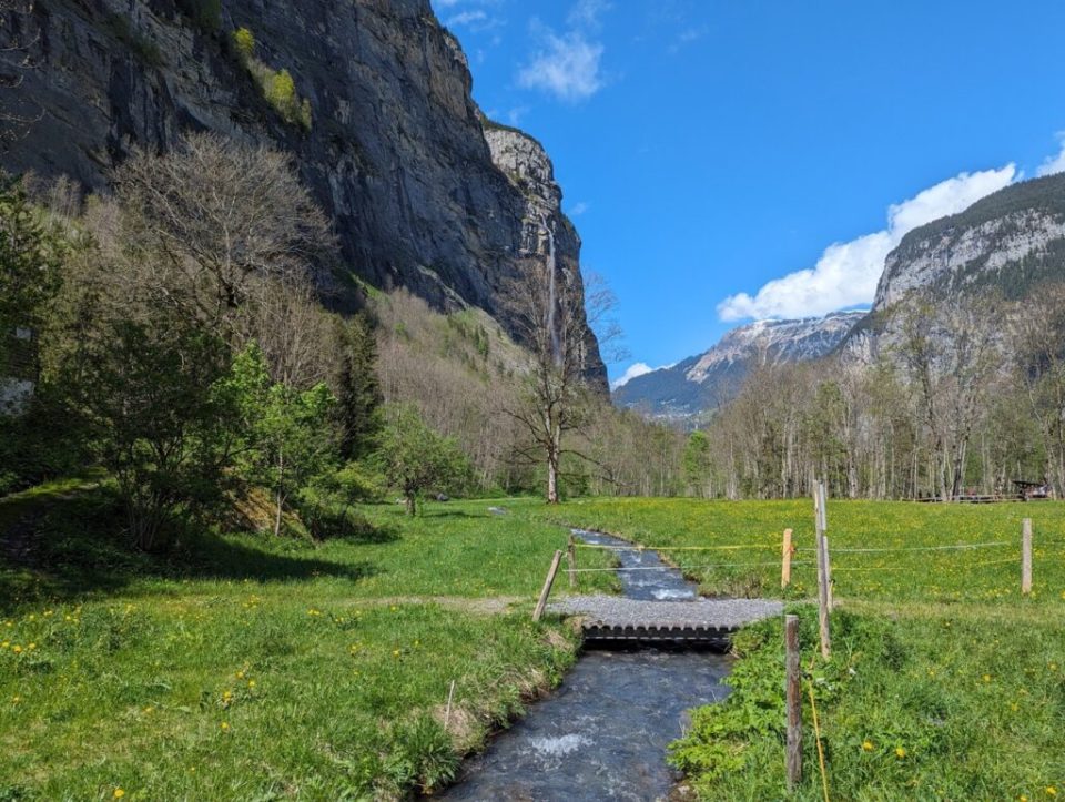 hike from Lauterbrunnen to Stechelberg