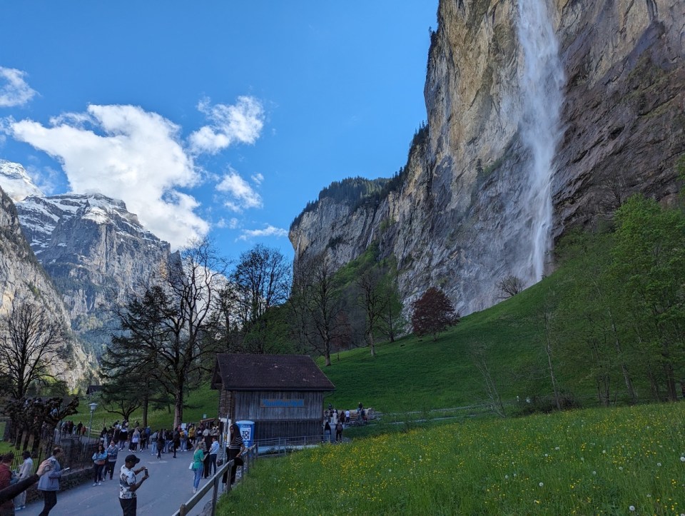 randonnée de Lauterbrunnen à Stechelberg