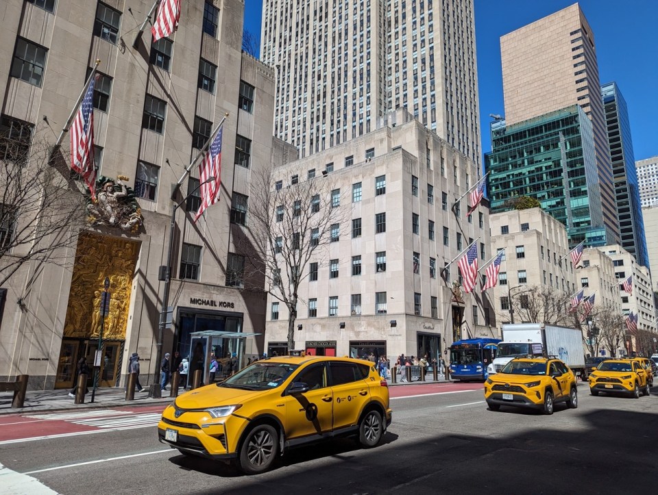 5 ème avenue à New York