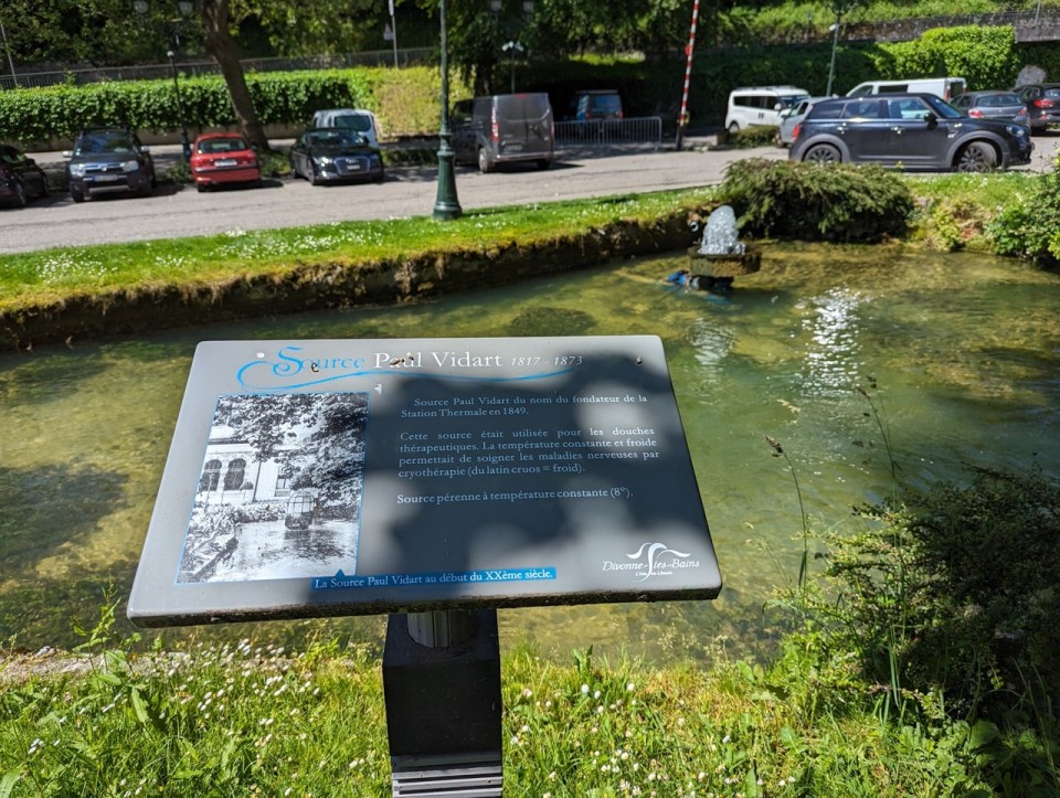 Les sources de Divonne-les-Bains 