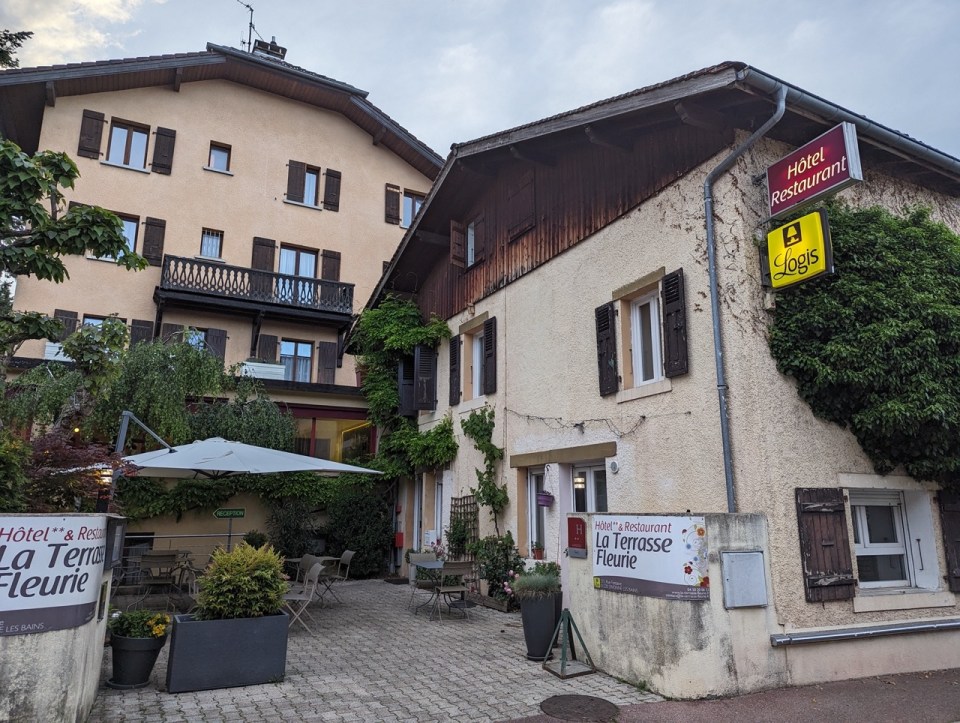 hôtel restaurant la Terrasse Fleurie à Divonne-les-Bains