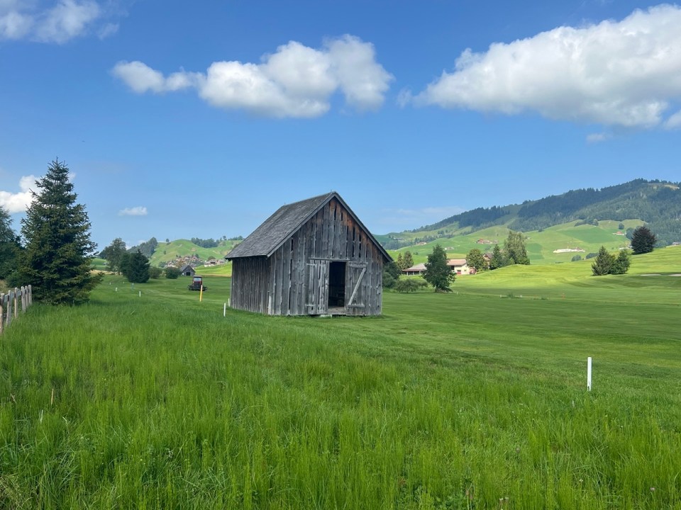 randonnée pieds nus Jakobsbad à Gontenbad