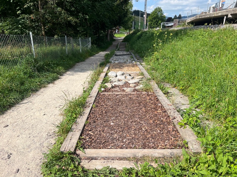randonnée pieds nus Jakobsbad à Gontenbad