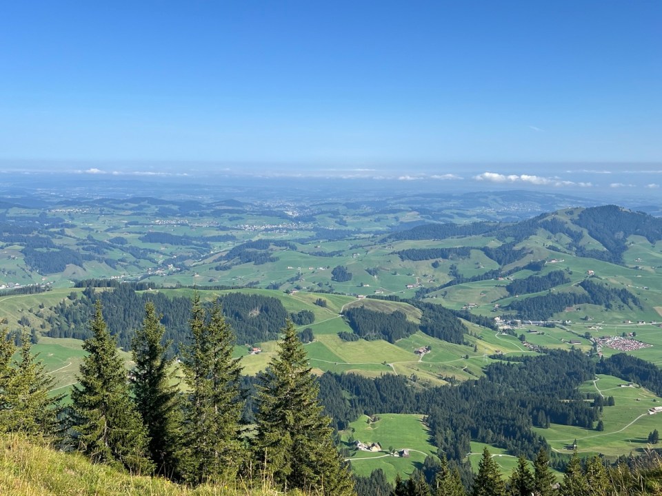 Sommet du Kronberg, Appenzell