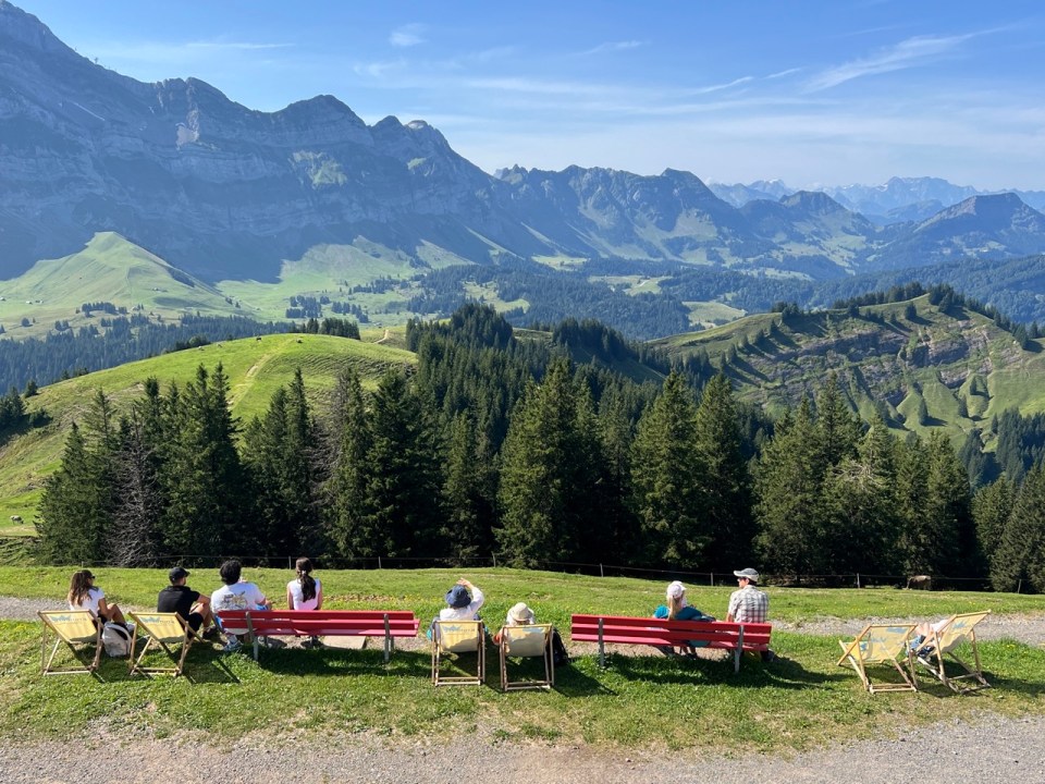 Sommet du Kronberg, Appenzell