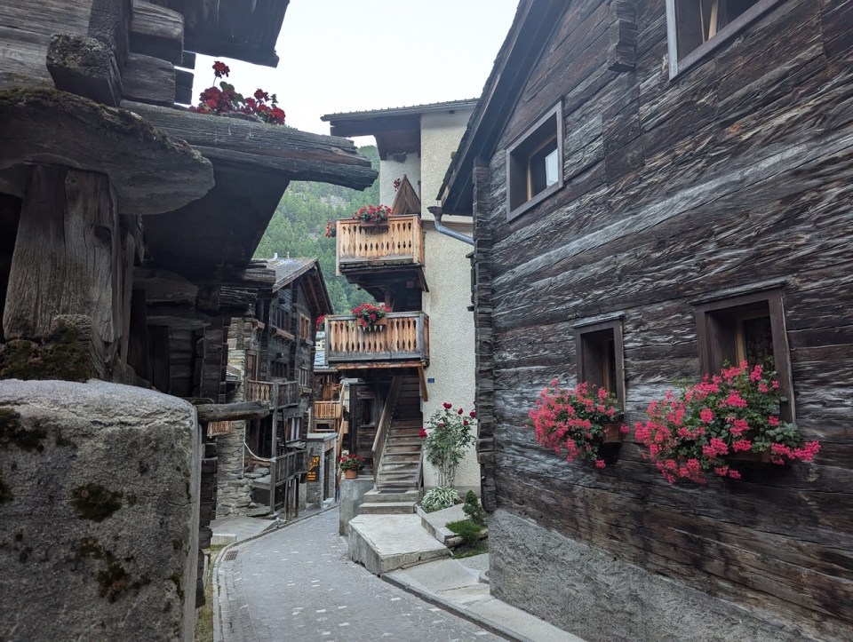 Hinterdorf à Zermatt