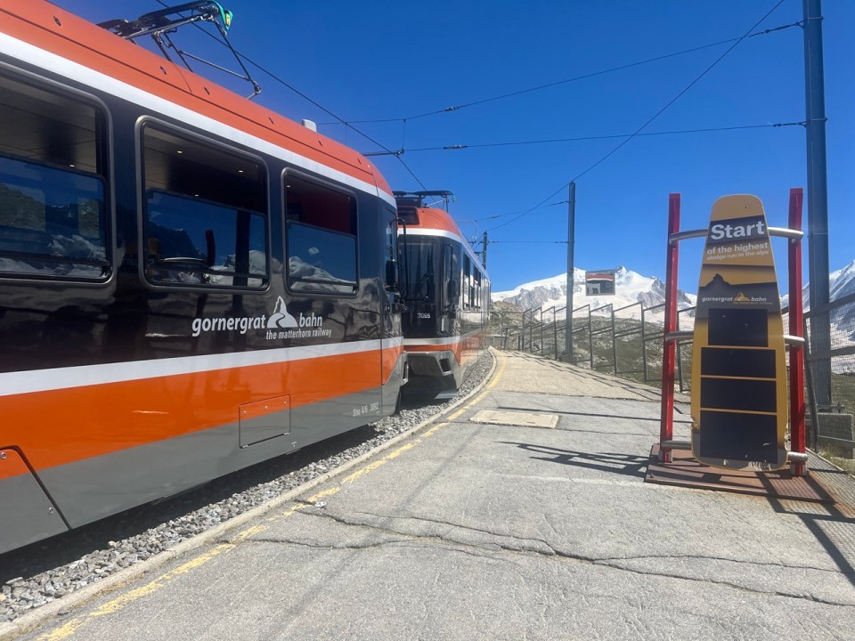 train pour aller au Gornergrat