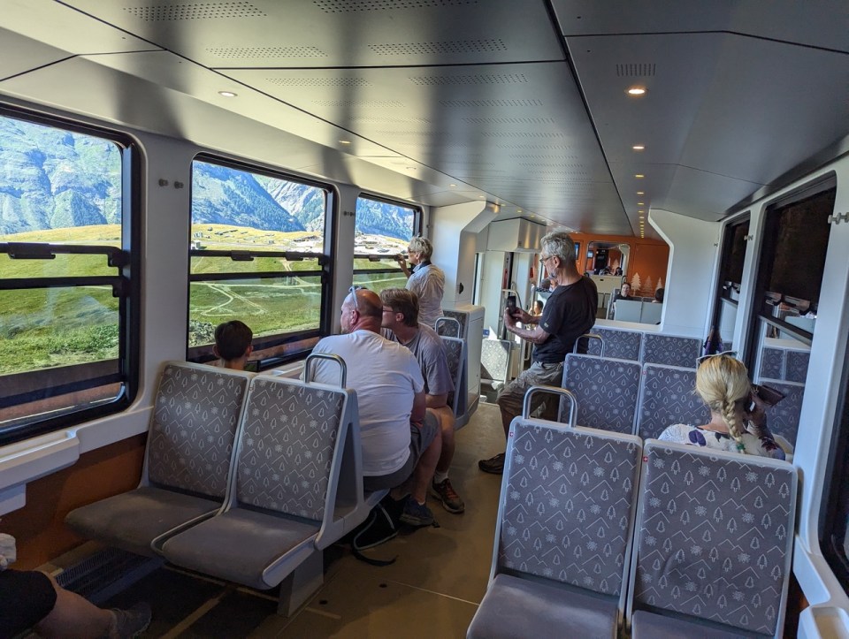 train pour aller au Gornergrat