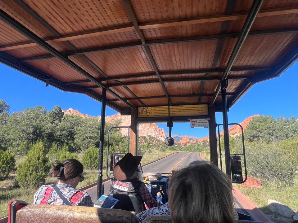 bus tour à Garden of the Gods