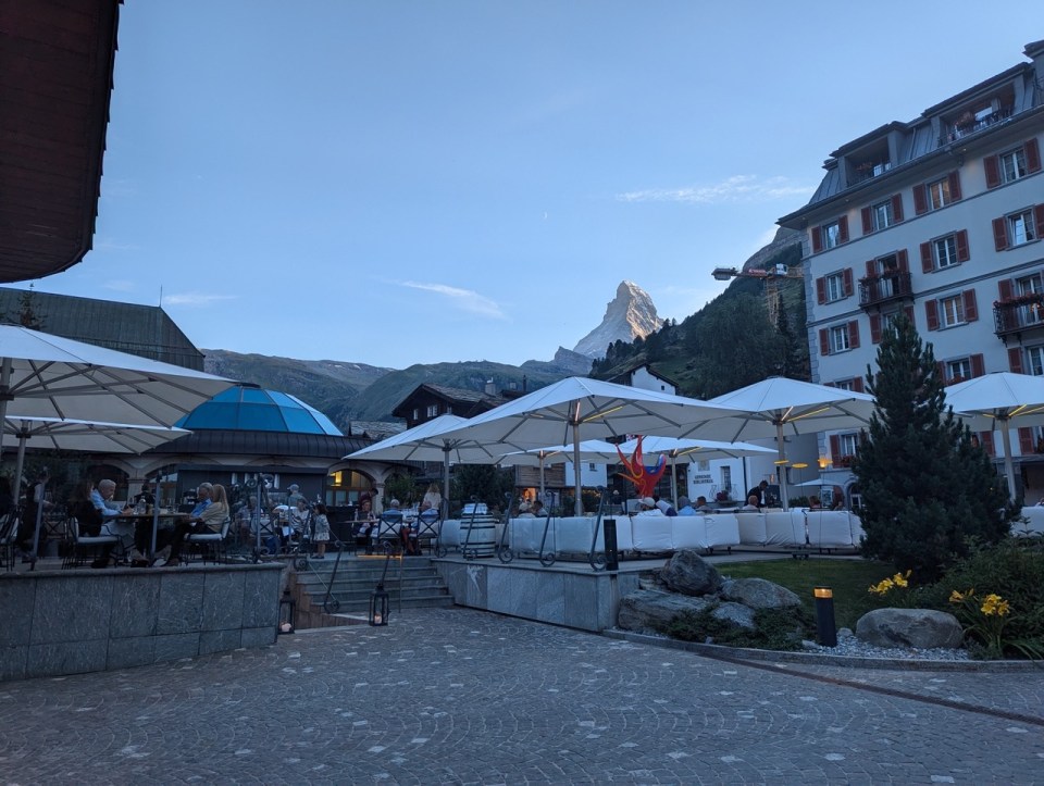 say cheese à Zermatt 