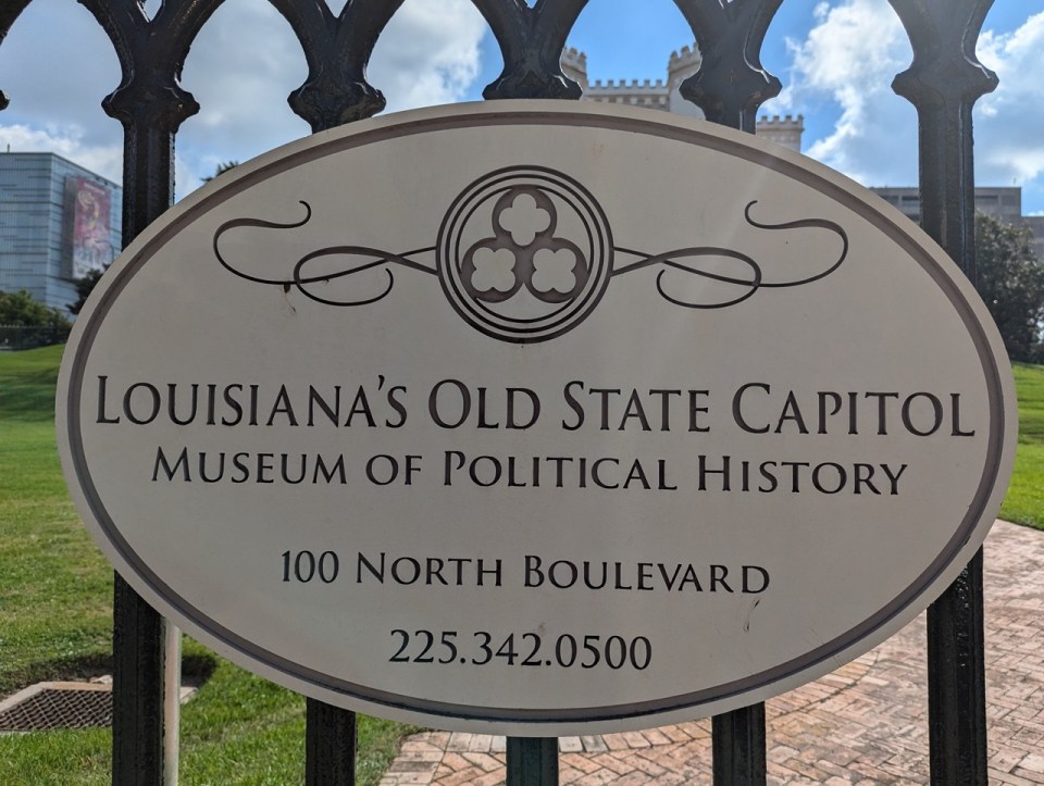 Louisiana's Old State Capitol