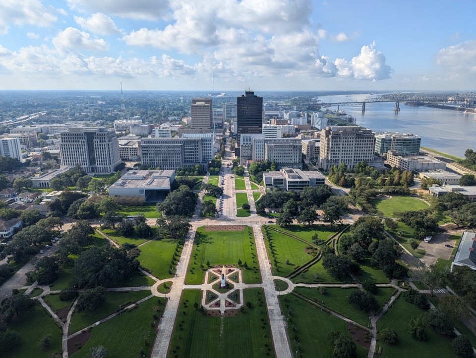 observatoire Capitole de l'État de la Louisiane à Baton Rouge