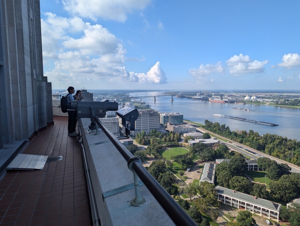 observatoire Capitole de l'État de la Louisiane à Baton Rouge