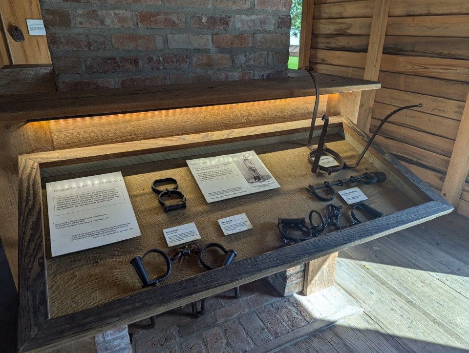 les cabanes des esclaves à Oak Alley Plantation