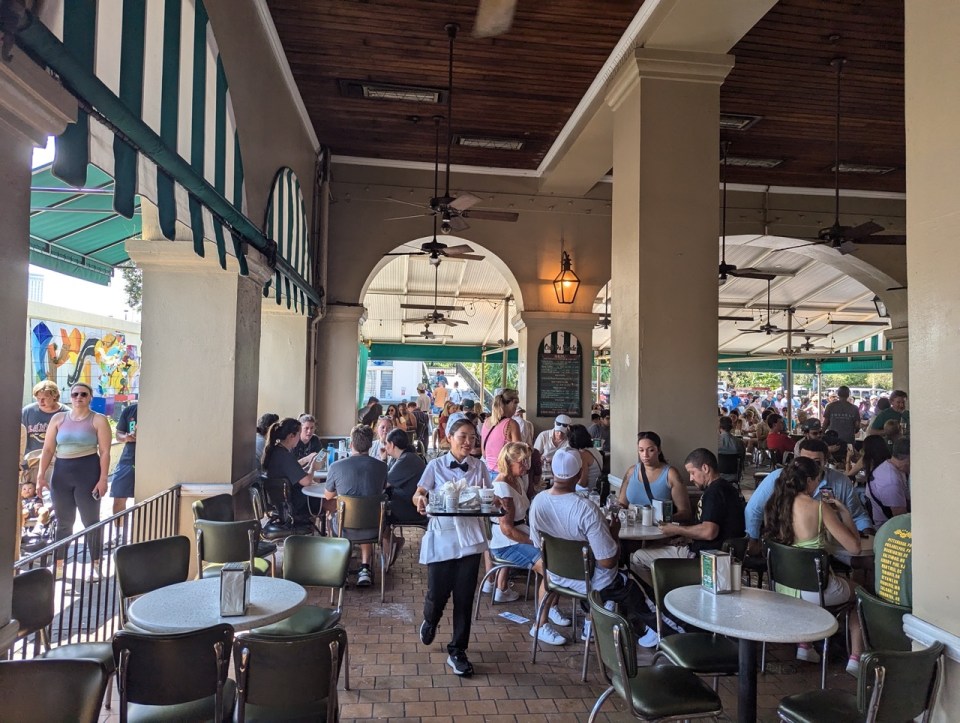 Beignets café du monde Nouvelle Orléans