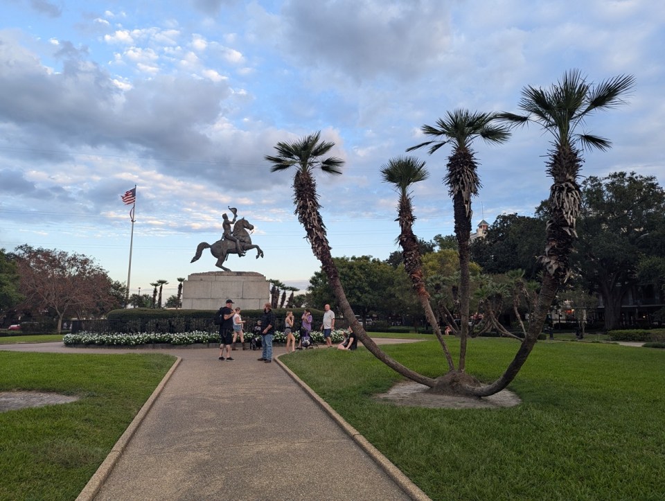 Jackson Square à la Nouvelle Orléans