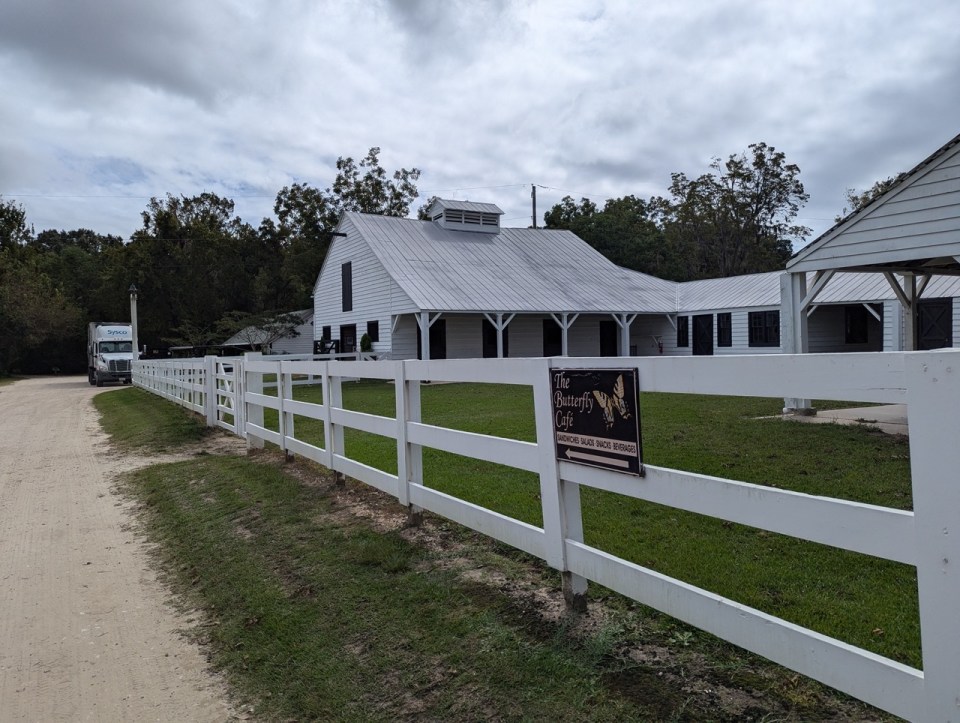 Butterfly cafe du Boones Hall Plantation and Gardens