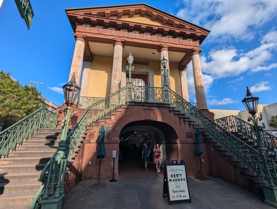 le marché de Charleston en Caroline du Sud