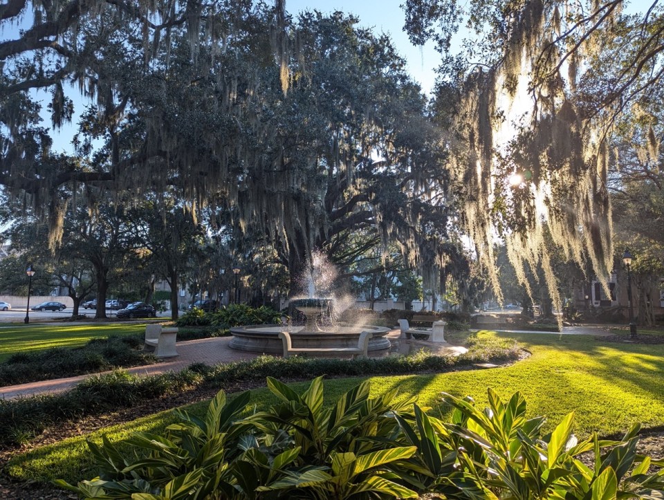 Orleans square à Savannah