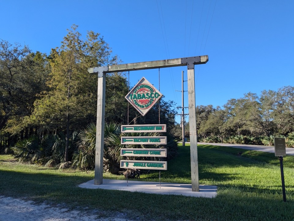 visite de l'usine Tabasco de Avery Island en Louisiane