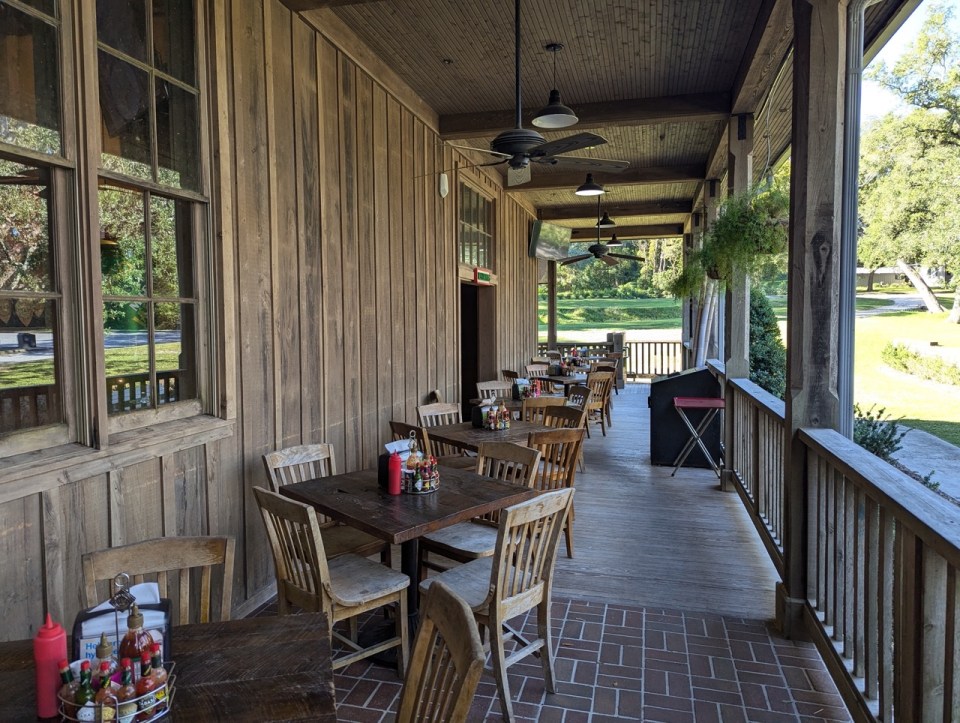 restaurant 1868 ! à l'usine Tabasco de Avery Island