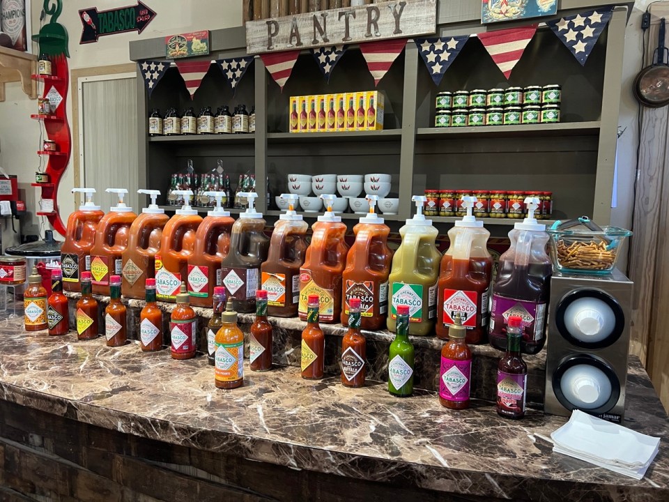 magasin de l'usine Tabasco de Avery Island