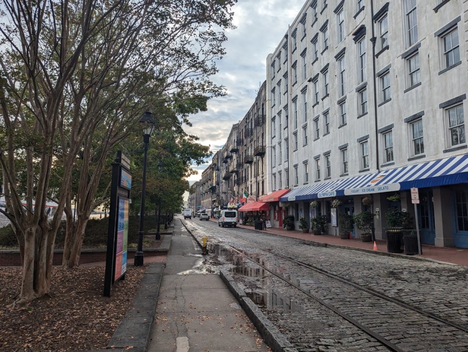 River Street à Savannah
