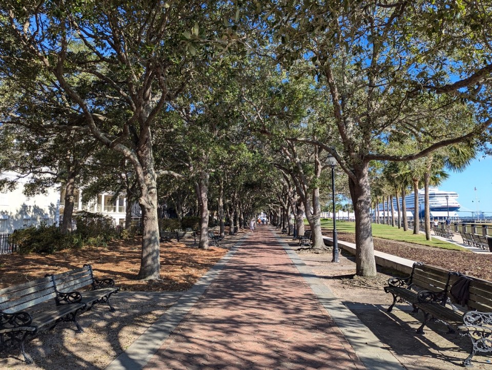 le waterfront de Charleston en Caroline du Sud