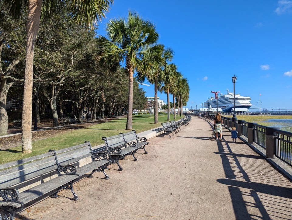le waterfront de Charleston en Caroline du Sud