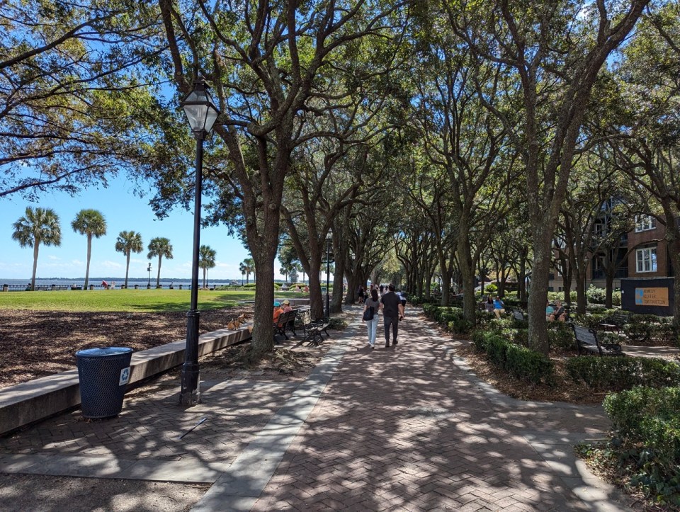 le waterfront de Charleston en Caroline du Sud