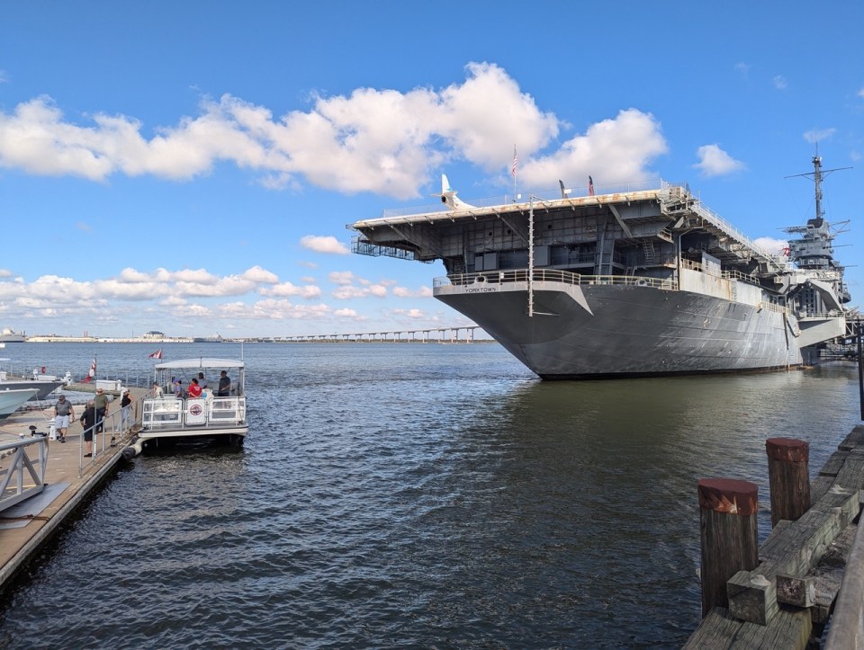 prendre le Water Taxi à Charleston