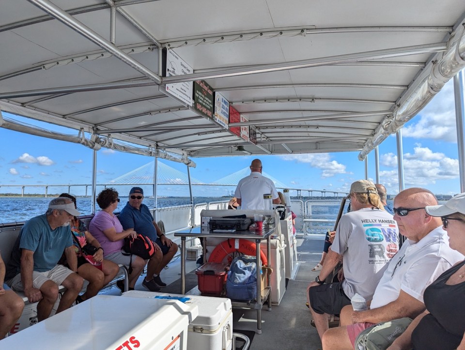prendre le Water Taxi à Charleston