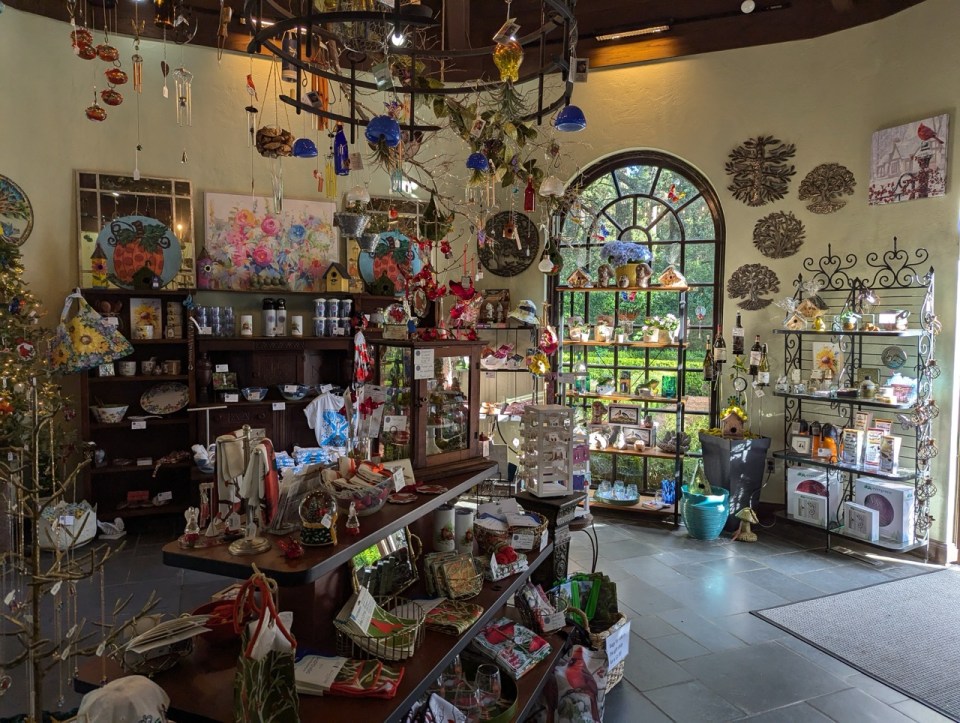 Elisabethan Gardens au Fort Raleigh National Historic Site à Manteo sur l'île de Roanoke dans les Outer Banks