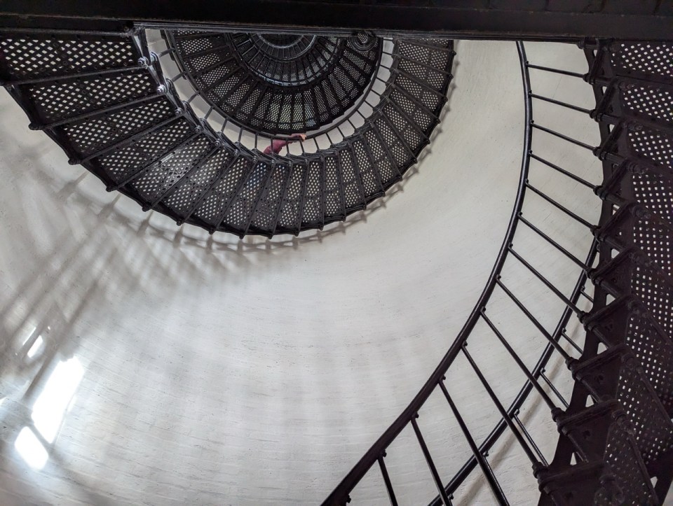 Phare de Bodie Island sur l'ile d'Hatteras dans les Outer Banks. 