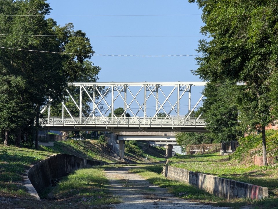 pont du générique les Frères Scott à Wilmington en Caroline du Nord