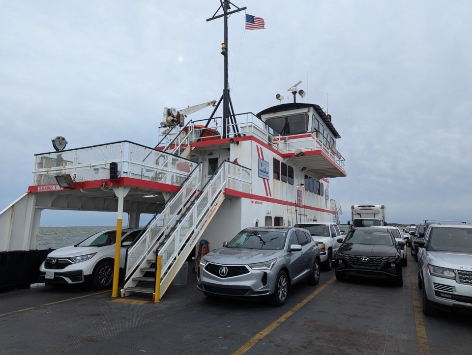 ferry pour visiter l’île d’Hatteras