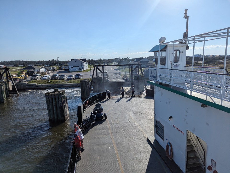 ferry pour aller dans les Outers Banks