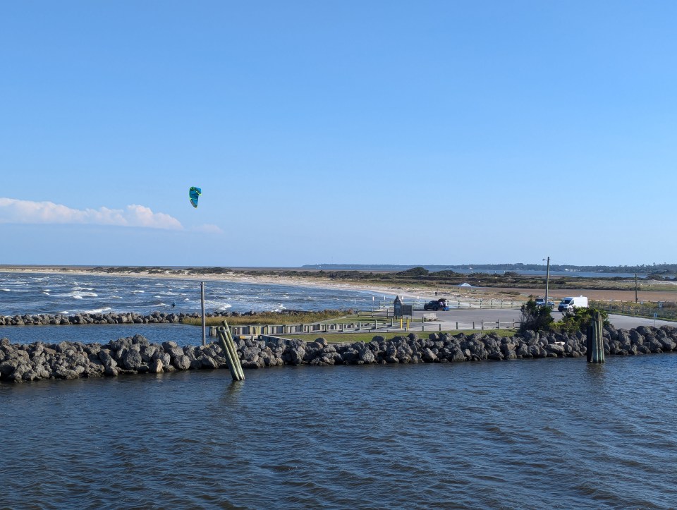ferry pour aller dans les Outers Banks