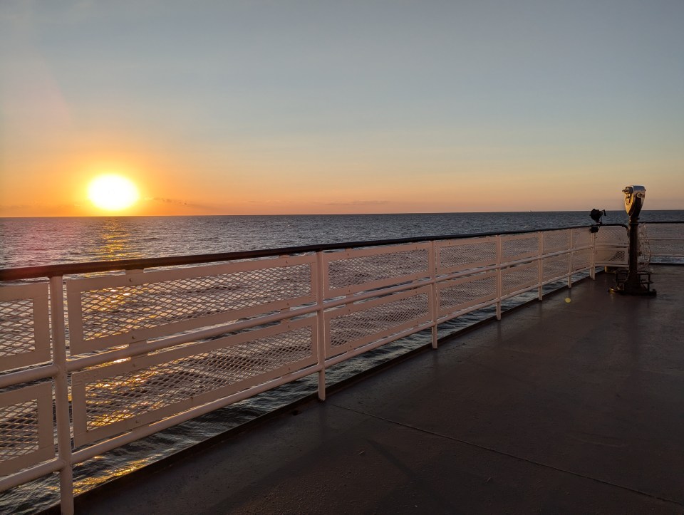 ferry à Cedar Island pour aller dans les Outers Banks