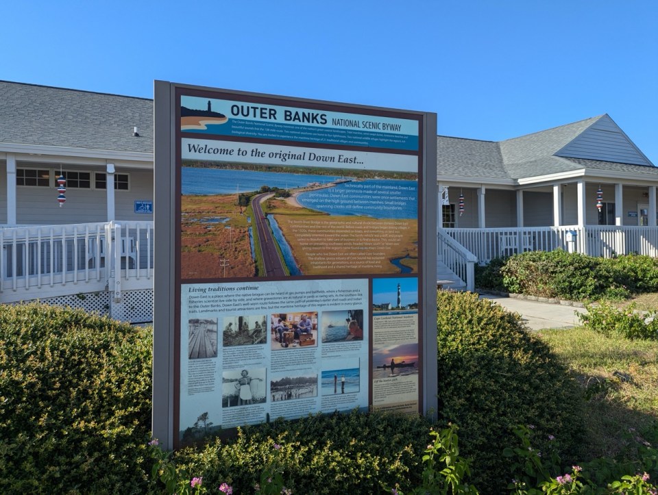 ferry pour aller dans les Outers Banks