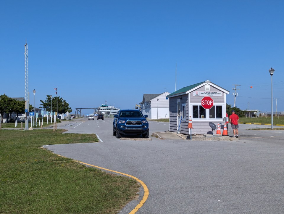 ferry pour aller dans les Outers Banks