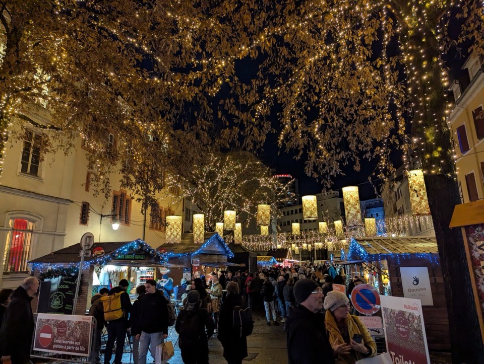marché de Noël de Mulhouse en Alsace 